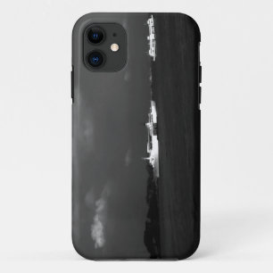 Capa Para iPhone 11 Barcos de viajantes na baía de Hong Kong na China