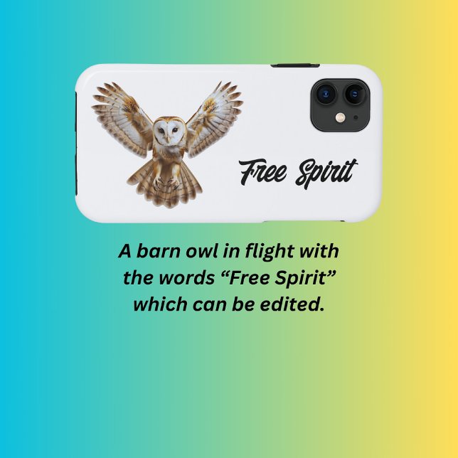 Capa Para iPhone 11 Barn Owl (Criador carregado)