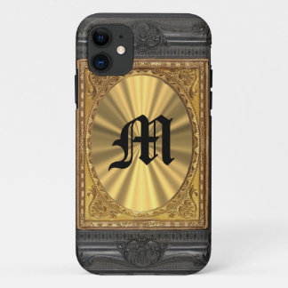 Capa Para iPhone 11 barroco e dourado