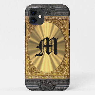 Capa Para iPhone 11 Barroco e ouro
