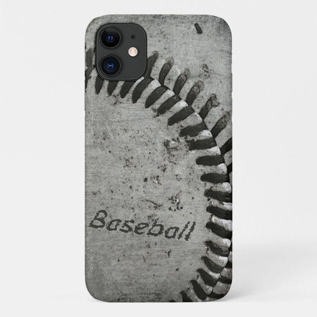 Capa Para iPhone 11 Baseball (Verso)