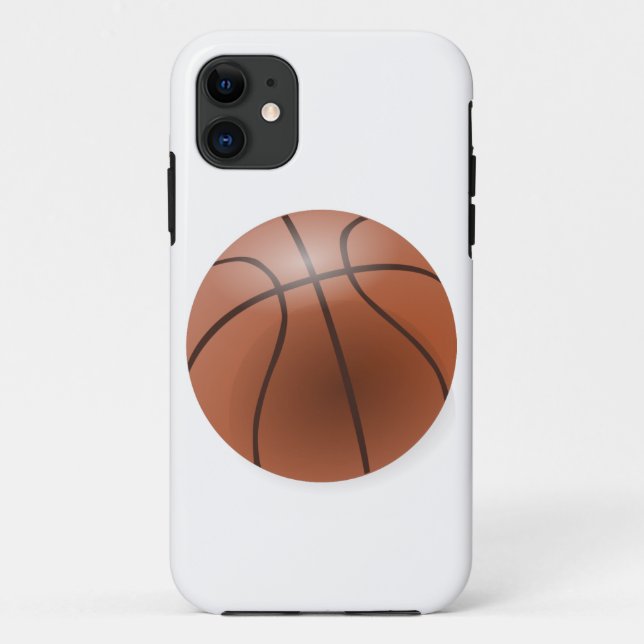 Capa Para iPhone 11 Basquetebol (Verso)