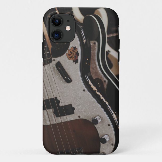 Capa Para iPhone 11 Bass Guitar Incrível (Verso)