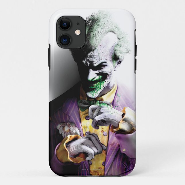 Capa Para iPhone 11 Batman Arkham | Joker (Verso)