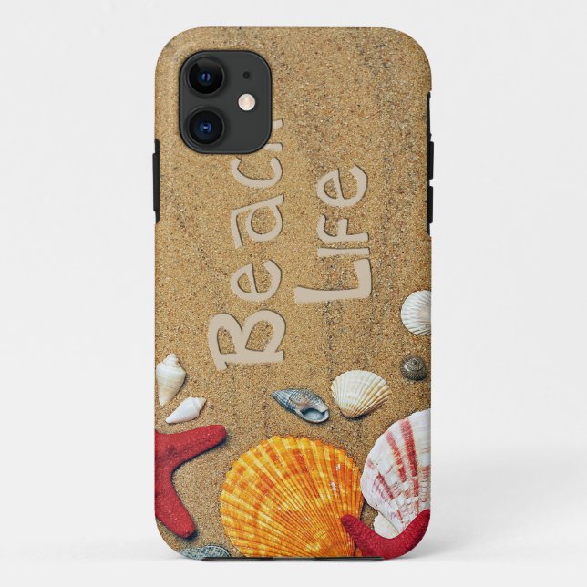 Capa Para iPhone 11 Beach Life (Verso)