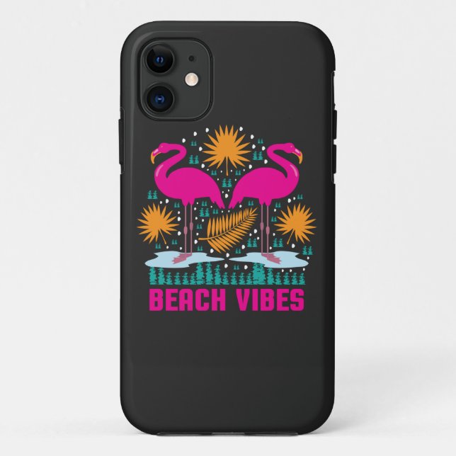 Capa Para iPhone 11 Beach Vibes (Verso)