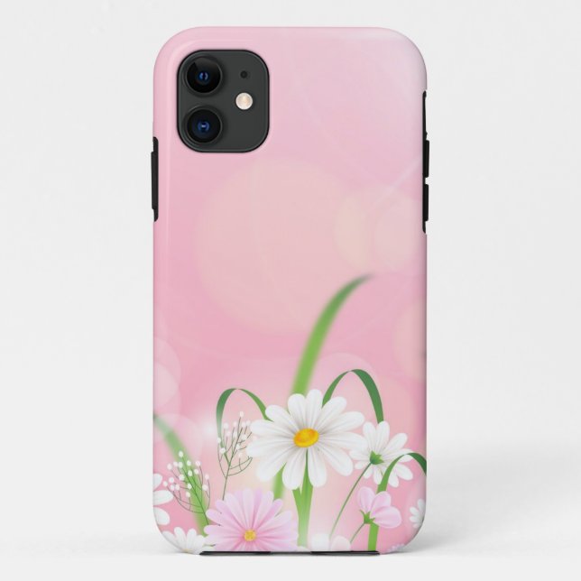 Capa Para iPhone 11 beautiful roses (Verso)