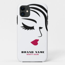 Capa Para iPhone 11 Beautiful Women hairdressing beauty salon brand