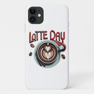 Capa Para iPhone 11 Bebidas de Café