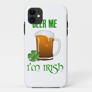 Capa Para iPhone 11 Beer Me Sou Irlandês