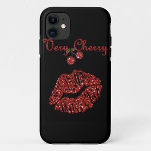 Capa Para iPhone 11 Beijo Cereja RAB Rockabilly