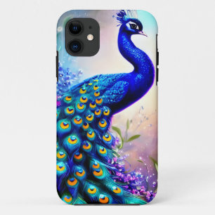 Capa Para iPhone 11 Bela Fantasy Peacock