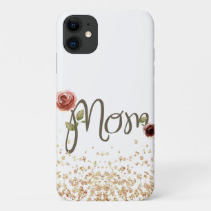 Capa Para iPhone 11 Bela Flores e Espumantes Mãe iPhone 11 Caso