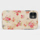 Capa Para iPhone 11 Belas rosas de vinheta e outras flores (Back (Horizontal))