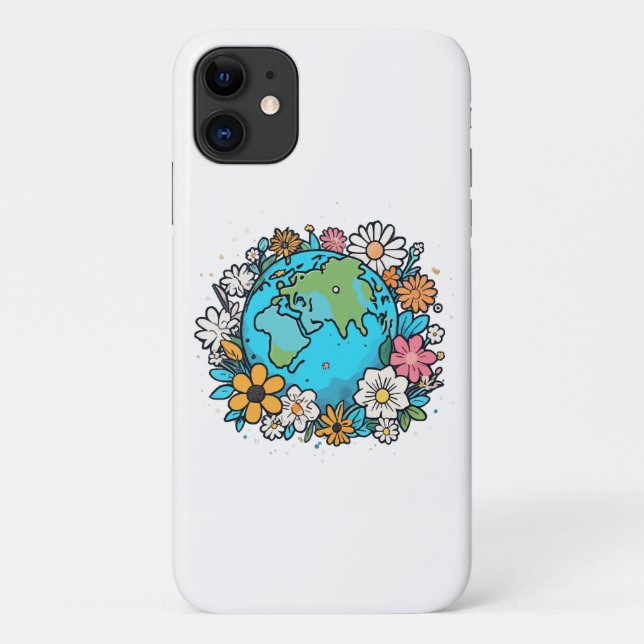 Capa Para iPhone 11 Beleza da Terra (Verso)
