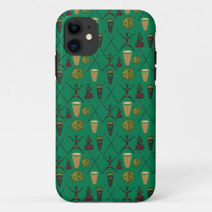 Capa Para iPhone 11 Belo Padrão de Símbolos