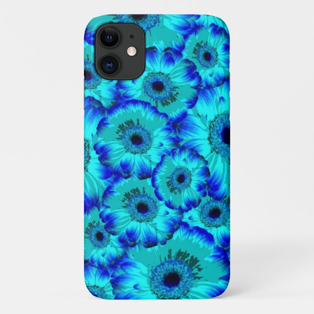 Capa Para iPhone 11 Belo padrão floral impresso (Verso)