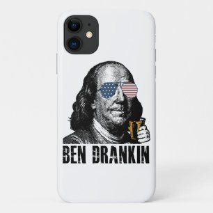 Capa Para iPhone 11 Ben engraçado bebendo, Vamos celebrar a alegria do