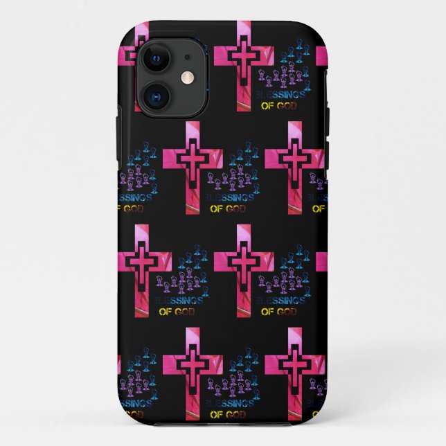 Capa Para iPhone 11 Bênçãos de Deus (Verso)