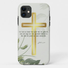 Capa Para iPhone 11 Bênçãos Encantadoras: Estojo Cristão Pastel