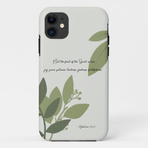 Capa Para iPhone 11 Bênçãos Minimalistas: Pulseira da Fé Personalizáve