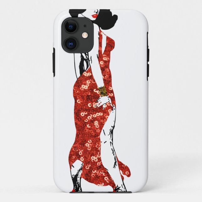 Capa Para iPhone 11 bettie pin up (Verso)