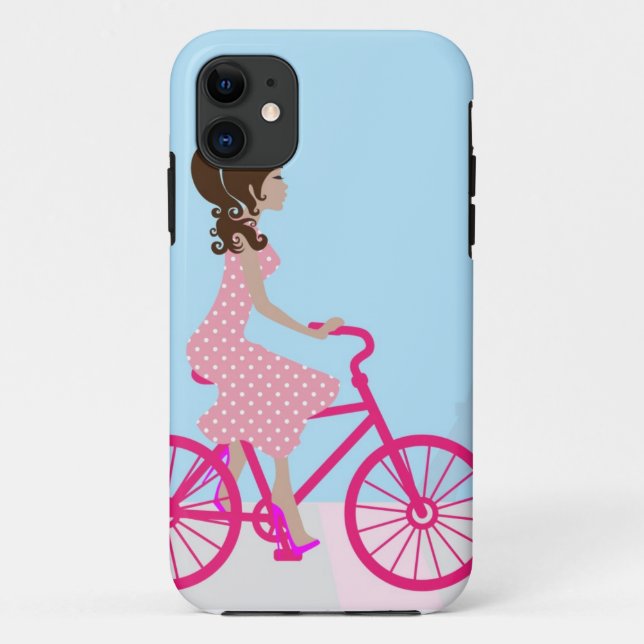 Capa Para iPhone 11 Bicicleta no caso do iPhone 5/5S em Paris (Verso)