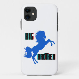 Capa Para iPhone 11 Big Brother Horse Rearing