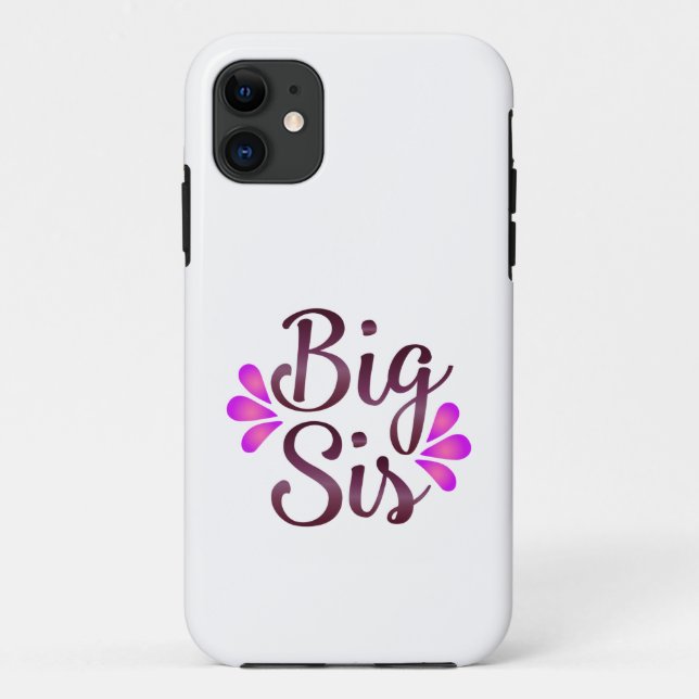 Capa Para iPhone 11 Big Sis (Verso)