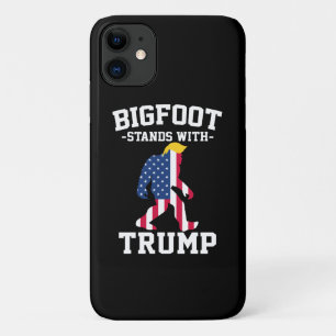 Capa Para iPhone 11 Bigfoot Com Eleições Trump 2024