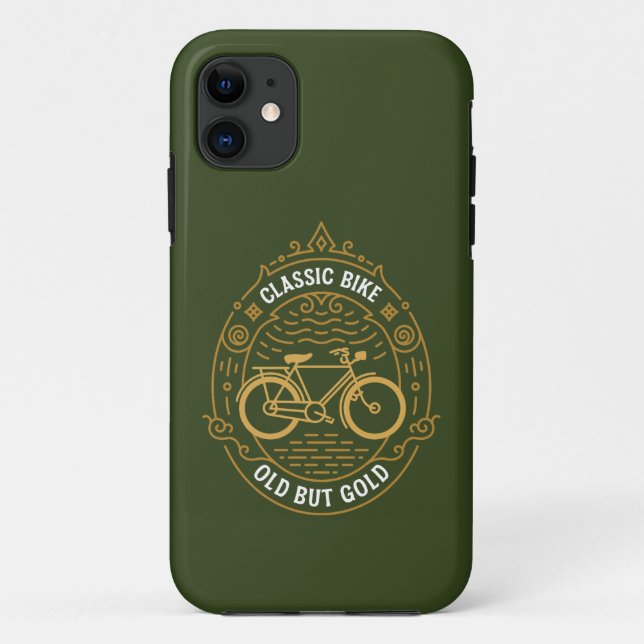 Capa Para iPhone 11 Bike Clássica 1 (Verso)