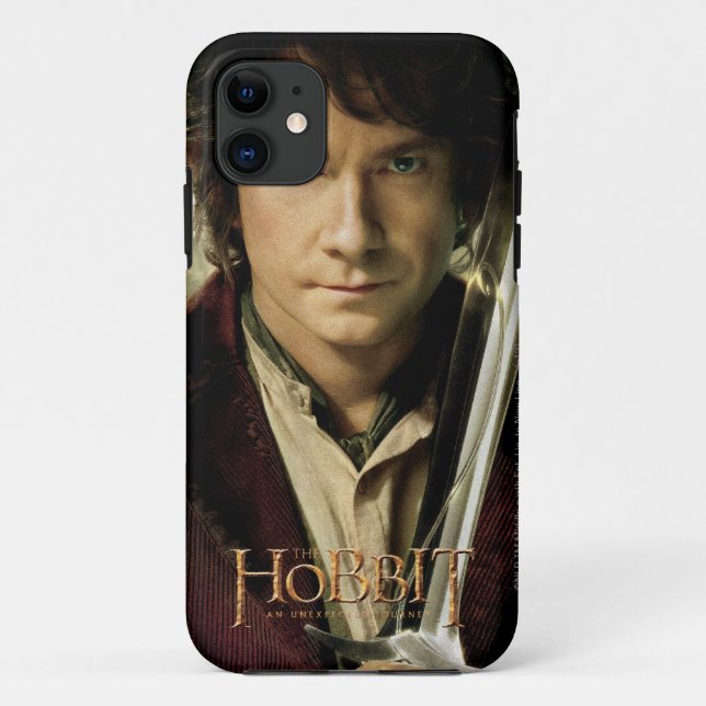 Capa Para iPhone 11 BILBO BAGGINS™ com espada (Verso)
