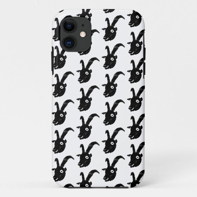 Capa Para iPhone 11 Billy Goat Potato Impressão (Verso)