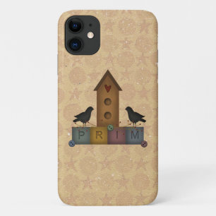 Capa Para iPhone 11 Birdhouse Primitivo