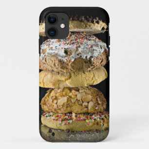 Capa Para iPhone 11 Biscoitos em uma pilha