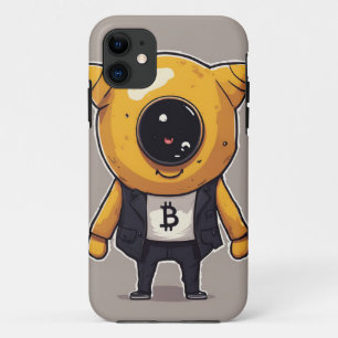 Capa Para iPhone 11 Bitmoney Character iPhone 11 Case - Whimsical and 