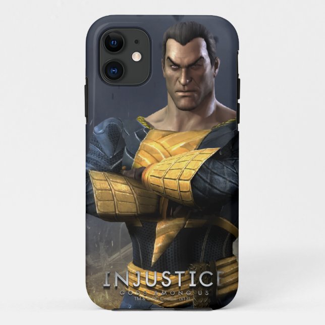 Capa Para iPhone 11 Black Adam (Verso)