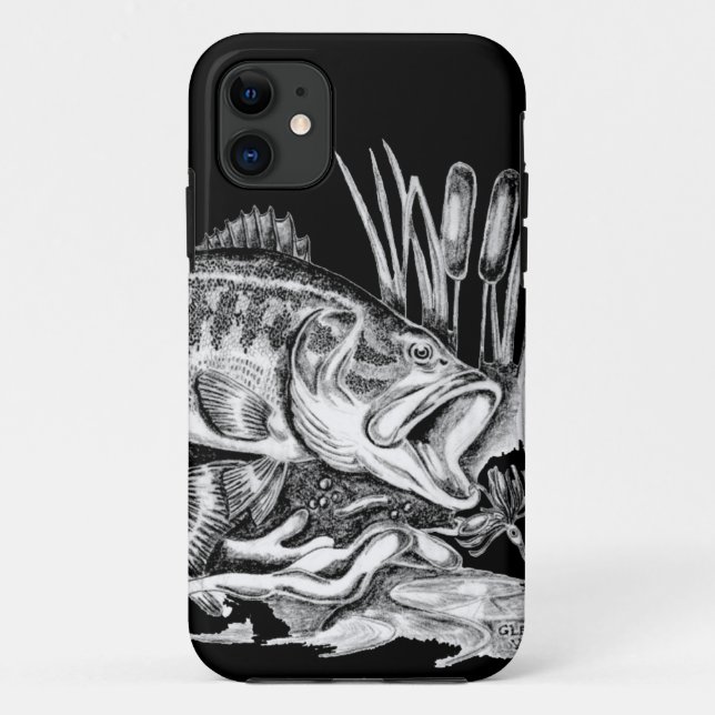Capa Para iPhone 11 Black Bass (Verso)