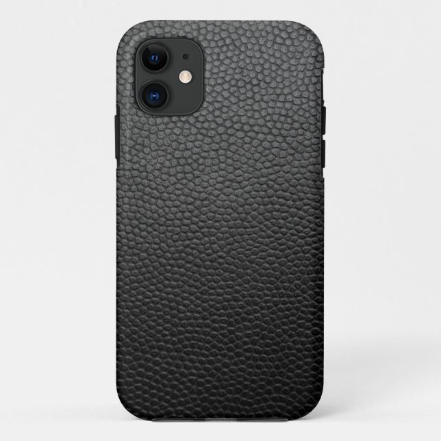 Capa Para iPhone 11 Black Snakeskin (Verso)