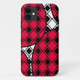 Capa Para iPhone 11 Blob Harlequin rosa