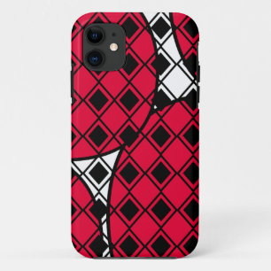 Capa Para iPhone 11 Blob Harlequin rosa