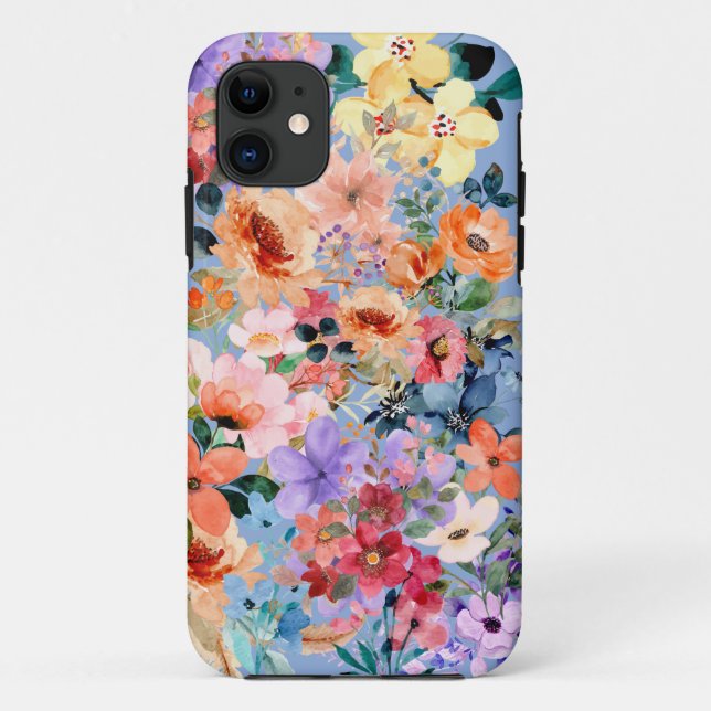 Capa Para iPhone 11 Blooming (Verso)