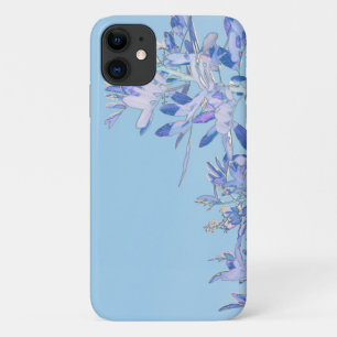 Capa Para iPhone 11 Blue Pepper Tree Deixa o iPhone 11 Case
