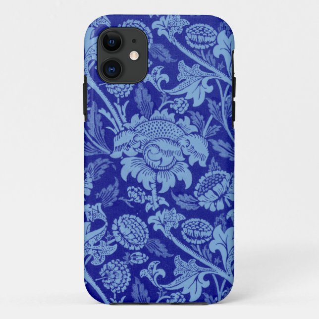 Capa Para iPhone 11 Blue Wey por William Morris (Verso)