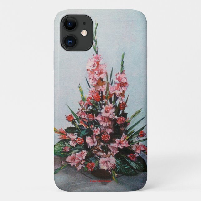 Capa Para iPhone 11 Bodegón de flores (Verso)