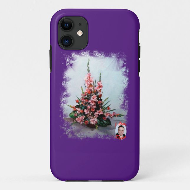 Capa Para iPhone 11 Bodegón de flores (Verso)