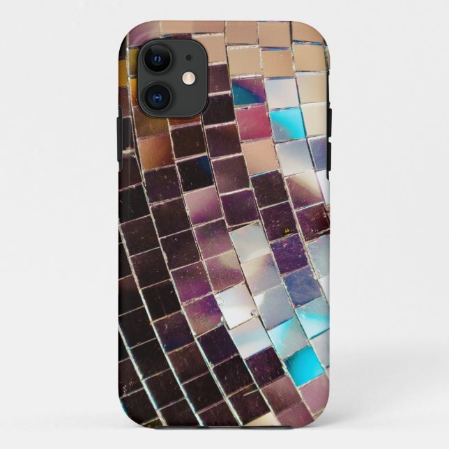 Capa Para iPhone 11 Bola do disco (Verso)