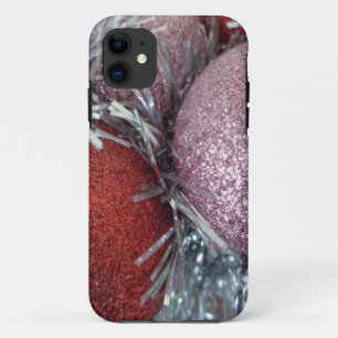 Capa Para iPhone 11 Bolas de Natal
