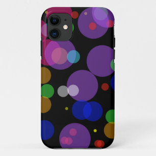 Capa Para iPhone 11 Bolinhas Disco