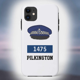 Capa Para iPhone 11 BONÉ Simples da Polícia do Reino Unido - Adicionar